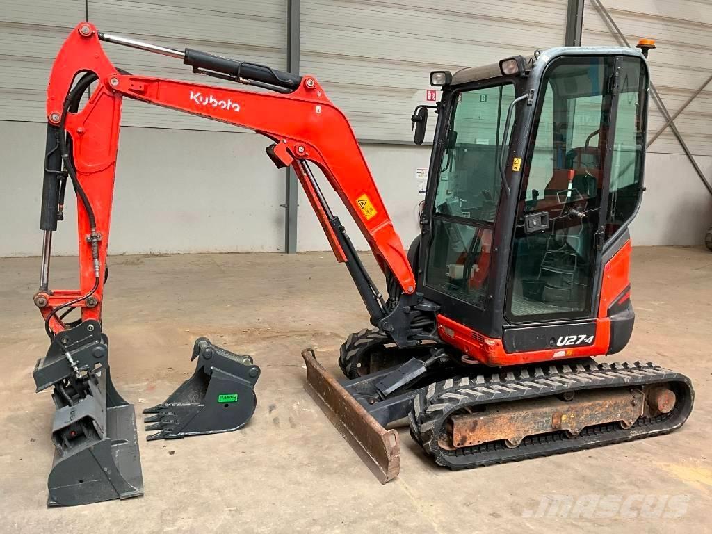 Kubota U 27-4 Minigravere <7t