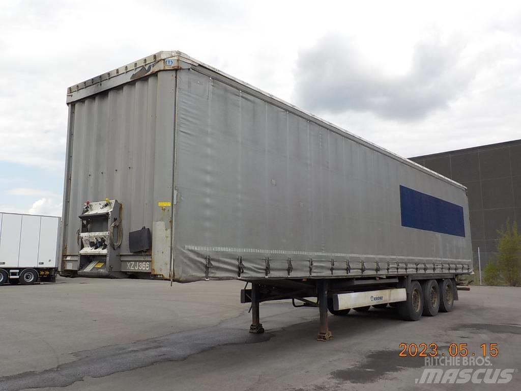 Krone Curtain Norway Kapell trailer/semi