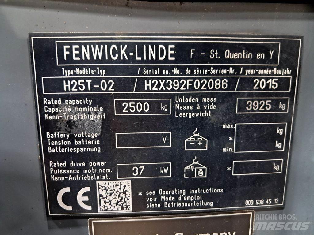 Linde H25T-02 Propan trucker