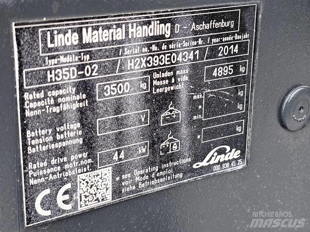 Linde H35D-02 Diesel Trucker