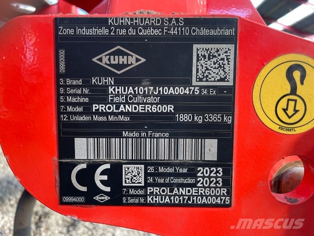 Kuhn Prolander 600R Harver
