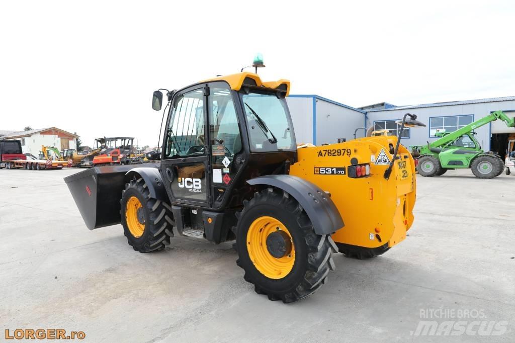 JCB 531-70 Frontlastere og graveredskap