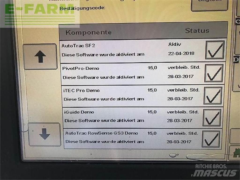John Deere w660 Skurtreskere