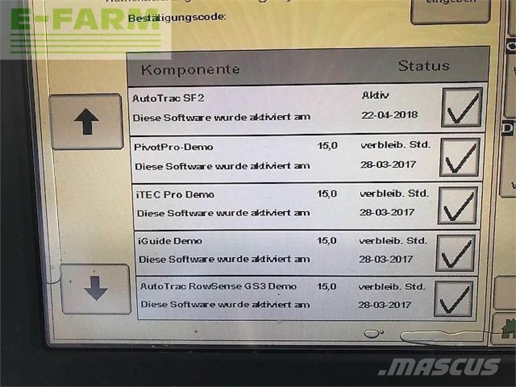 John Deere w660 Skurtreskere