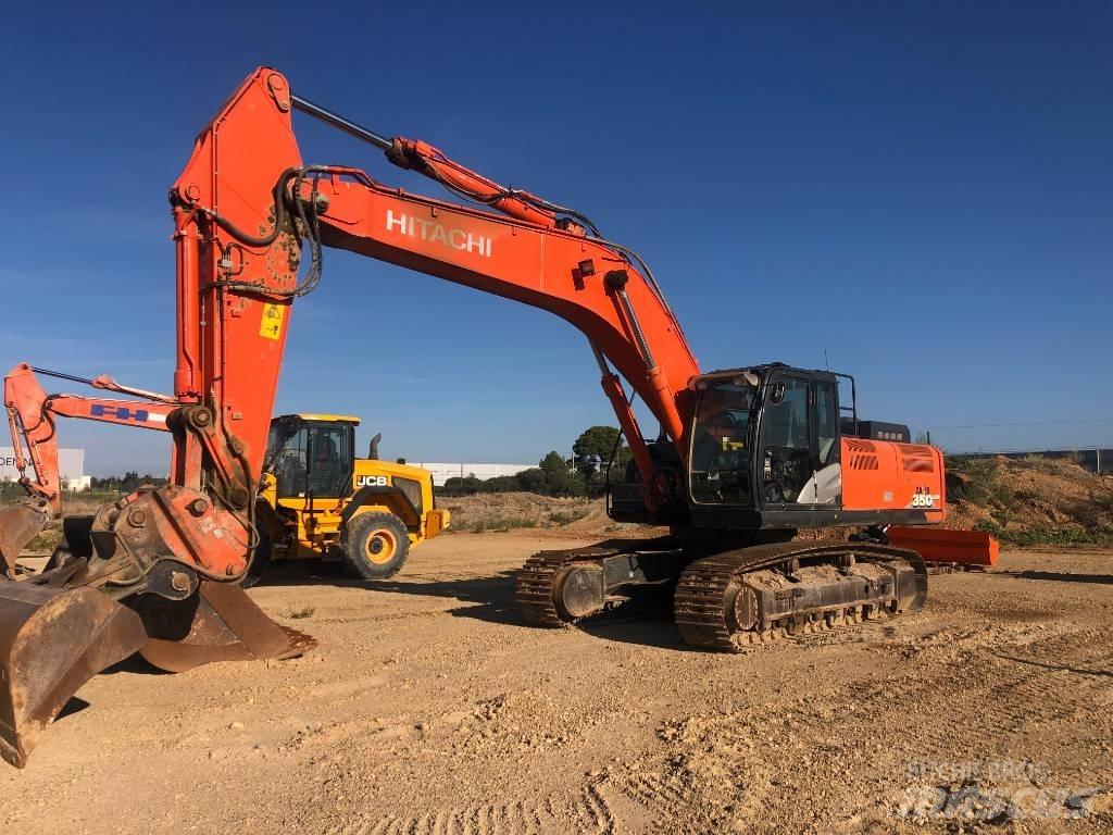 Hitachi ZX350LCN-6 Beltegraver
