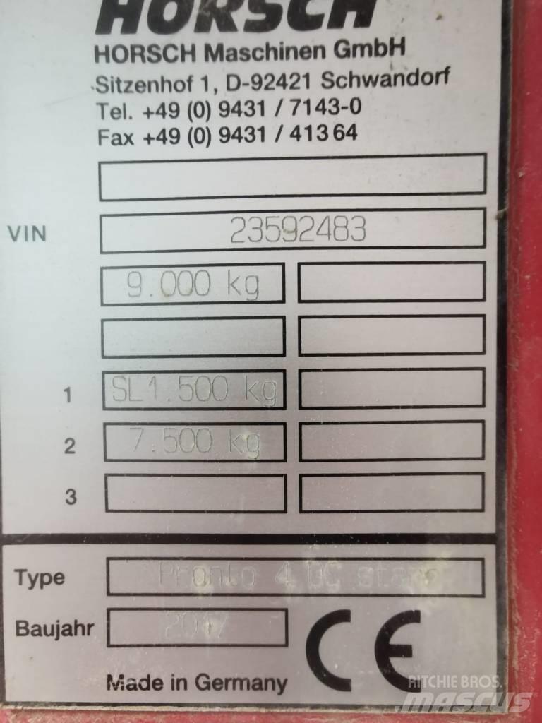Horsch Pronto 4 DC Kombinerte såmaskiner