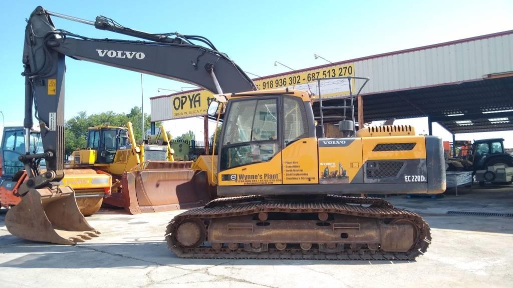 Volvo EC220DL Beltegraver