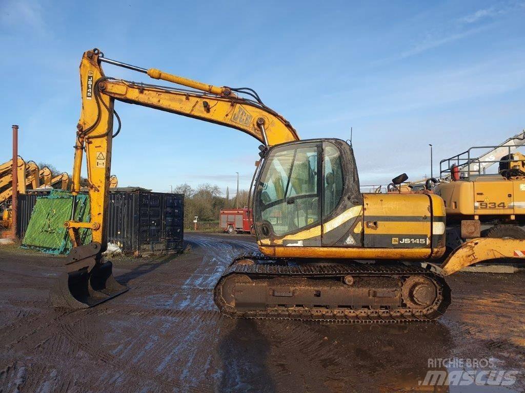 JCB JS 145 Beltegraver