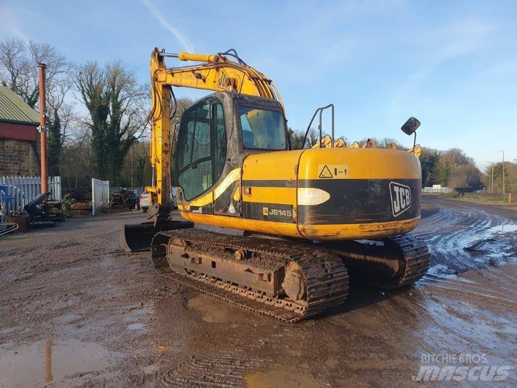 JCB JS 145 Beltegraver