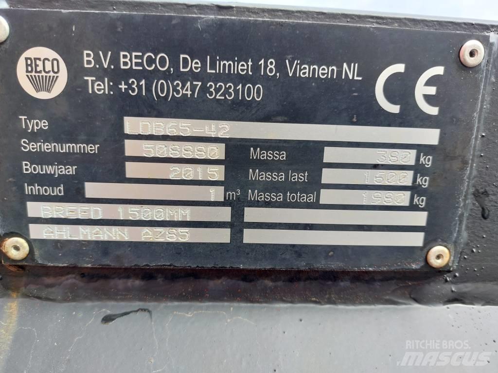 Beco LDB65-42 Kompakttraktor tilbehør