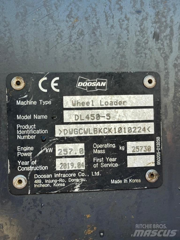 Doosan DL 450-5 Hjullastere