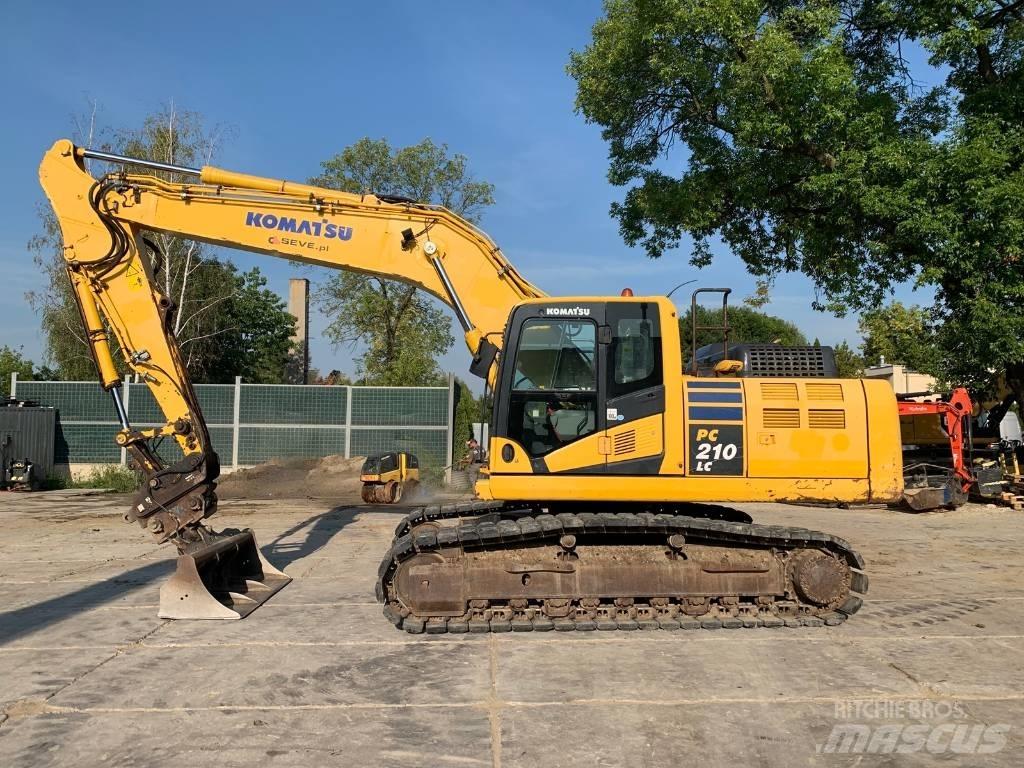 Komatsu PC210 LC-11 Beltegraver