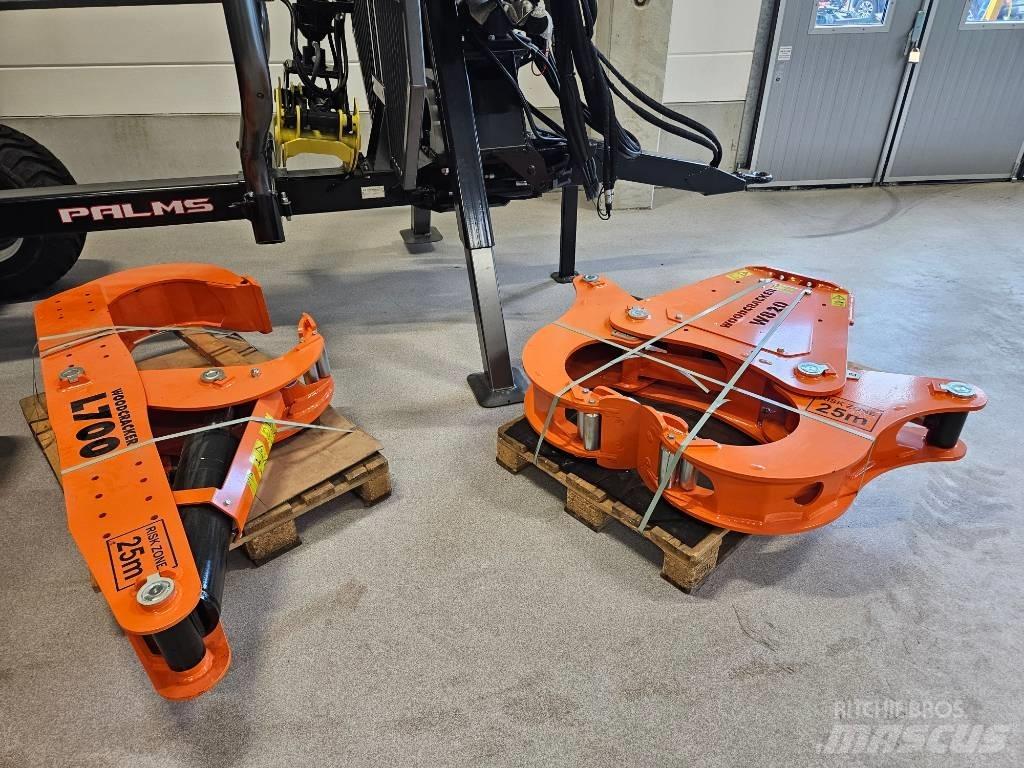 Westtech L700 Vedkløvere, kappemaskiner og flismaskiner