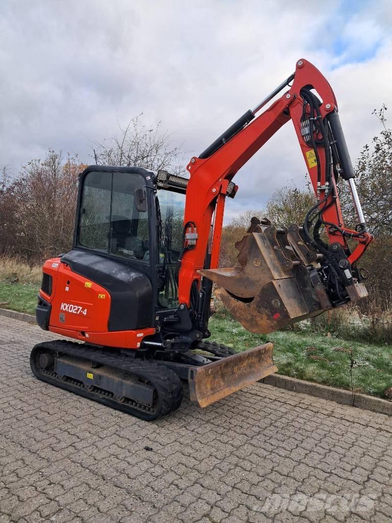 Kubota KX 027-4 Minigravere <7t