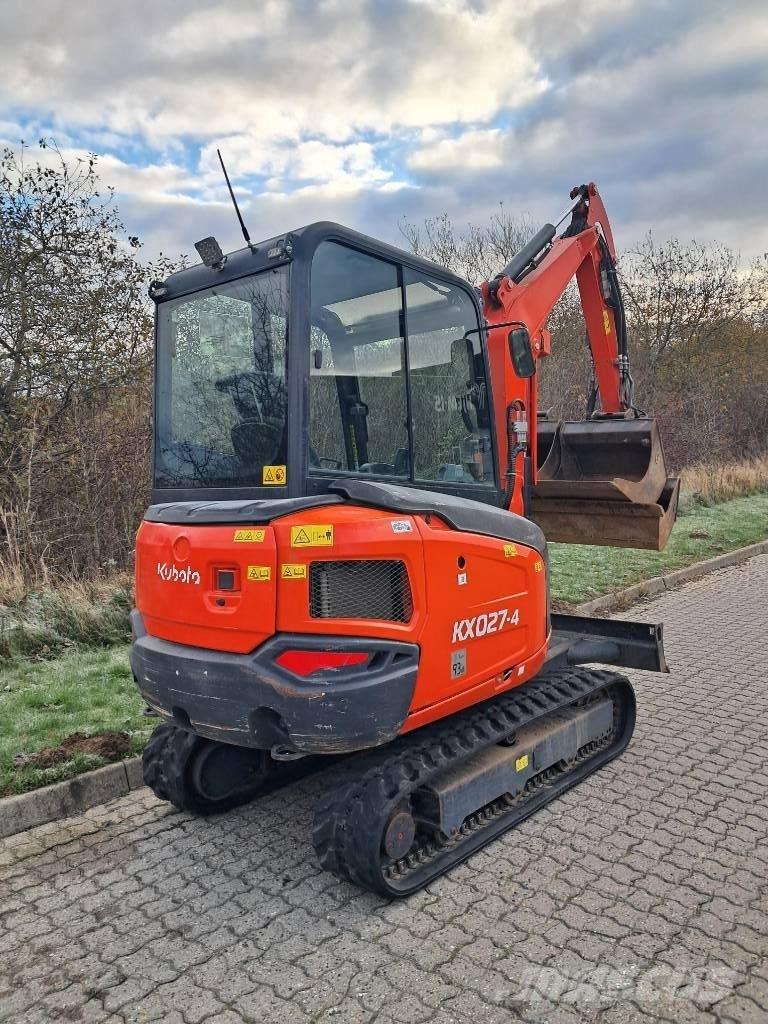 Kubota KX 027-4 Minigravere <7t