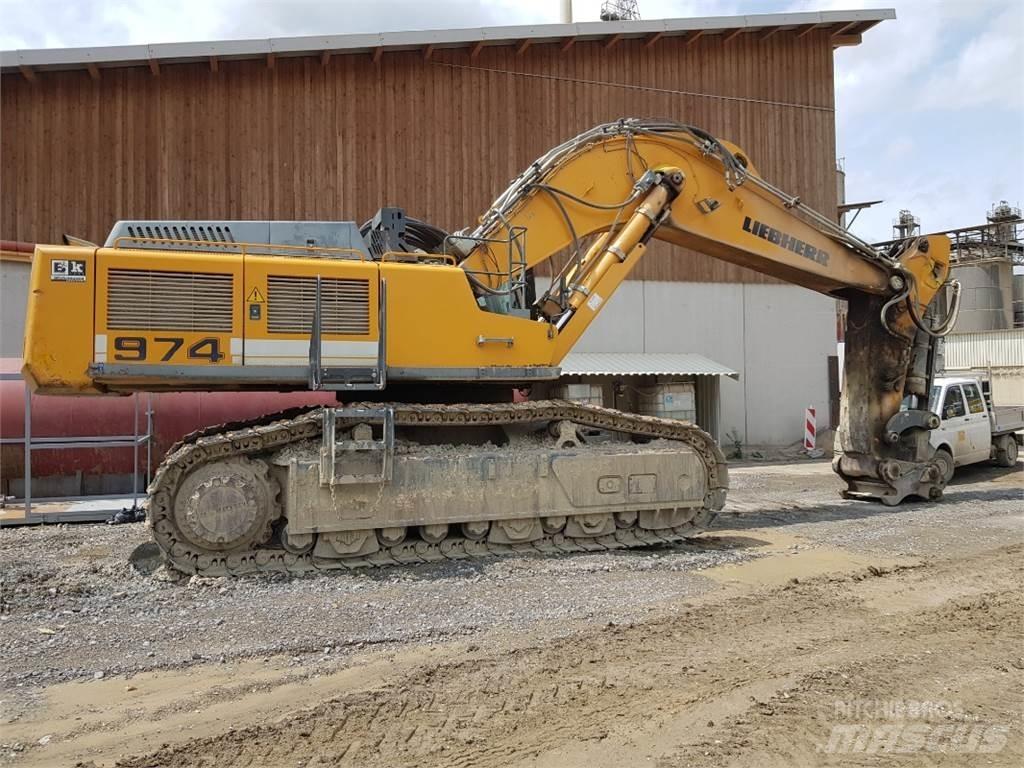 Liebherr R974 Beltegraver