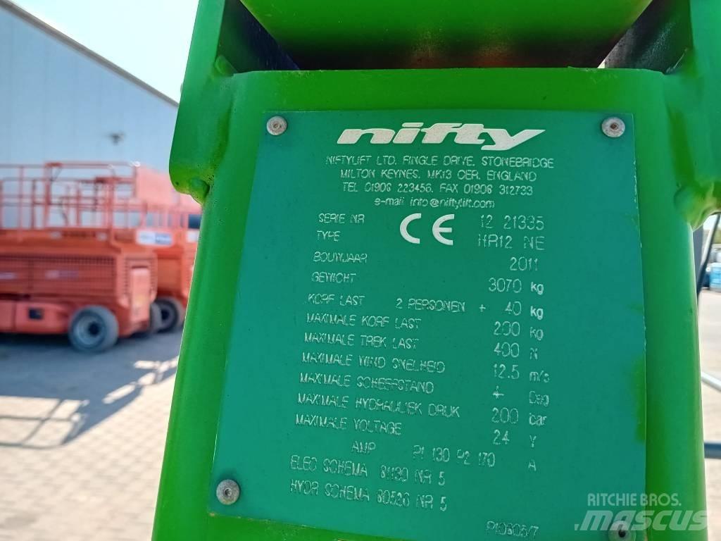 Niftylift HR 12 N E Leddede bomlifter