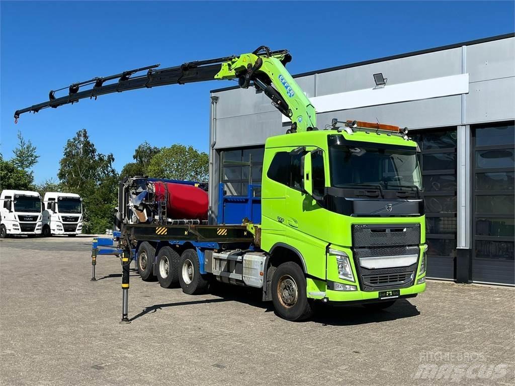 Volvo FH 500 8X4 Kranbil