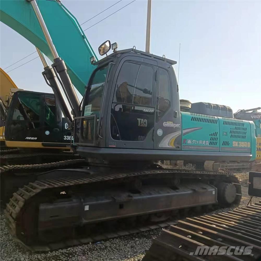 Kobelco SK350D Beltegraver