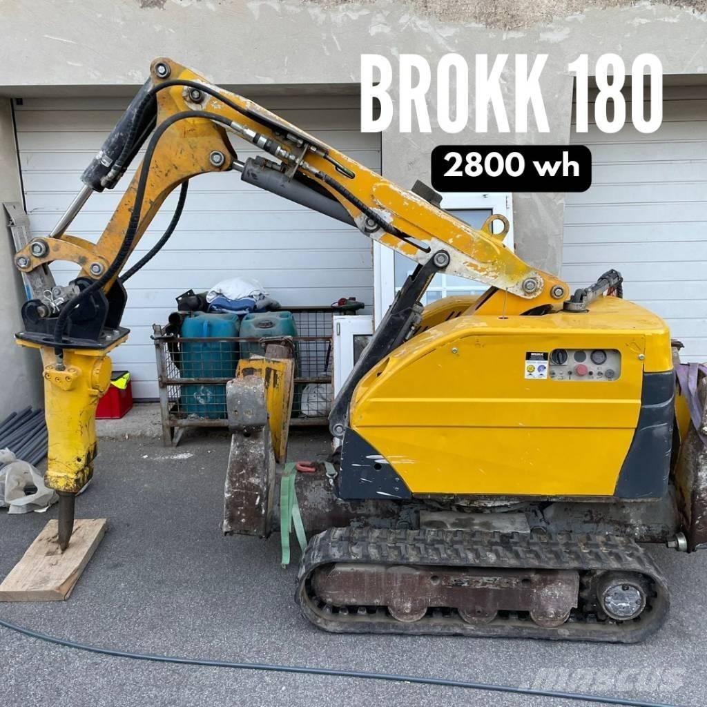 Brokk 180 Minigravere <7t