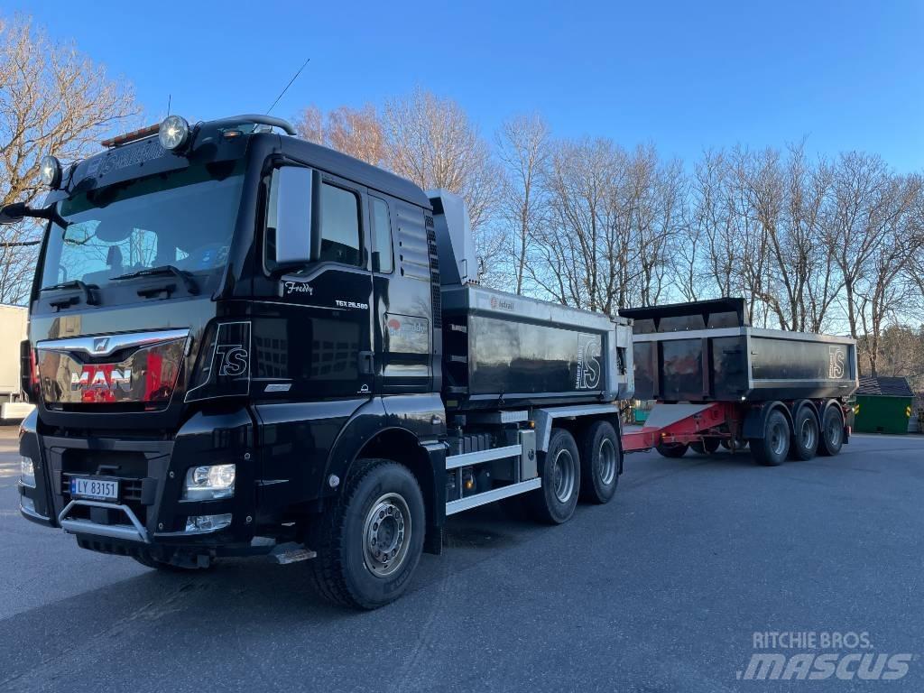 MAN TGX 26.580 Tippbil