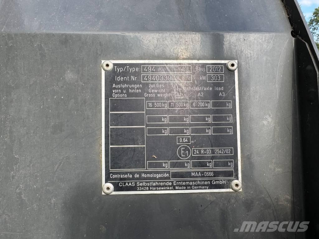 CLAAS Jaguar 930 Selvdrevne fôrhøstere