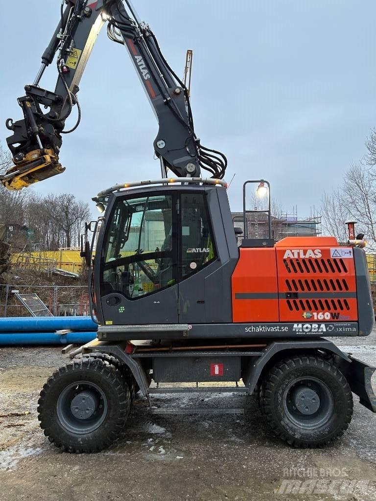 Atlas 160 W Hjulgravere