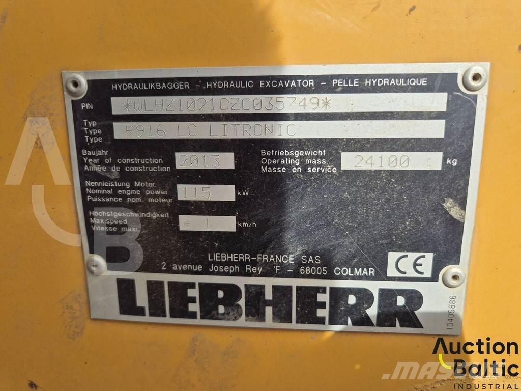 Liebherr R 916 LC Beltegraver