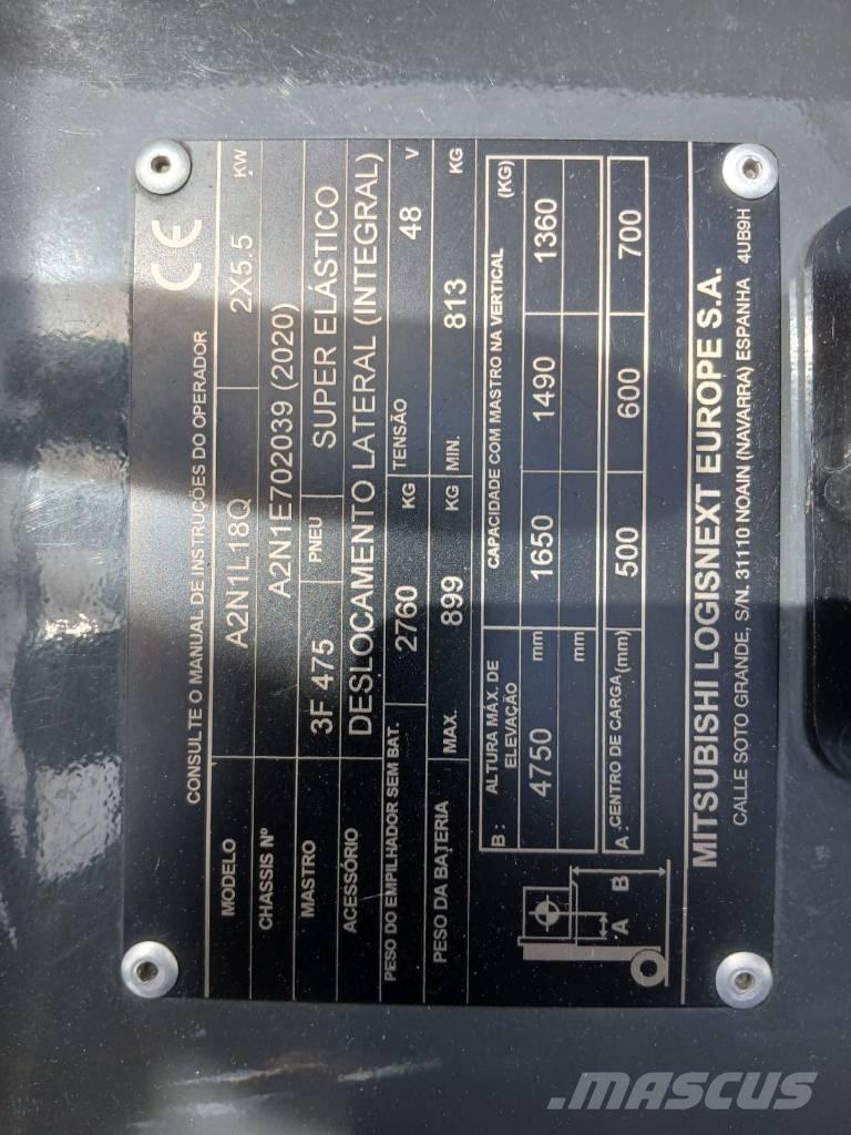UniCarriers TX 3-18 Elektriske trucker