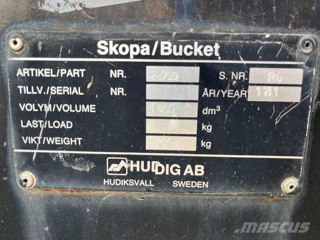Huddig 1260 D Traktorgravere
