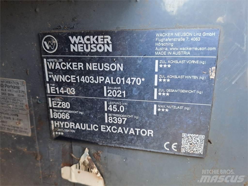 Wacker Neuson EZ80 Beltegraver