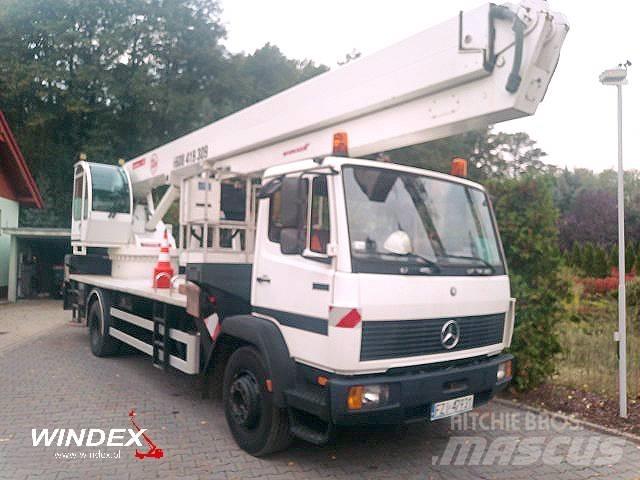 Wumag WT 320 Bilmontert lift