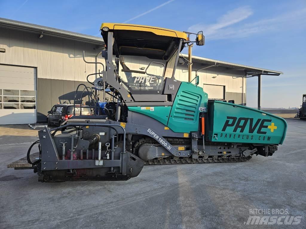 Vögele SUPER 1800-3i Asfaltutleggere