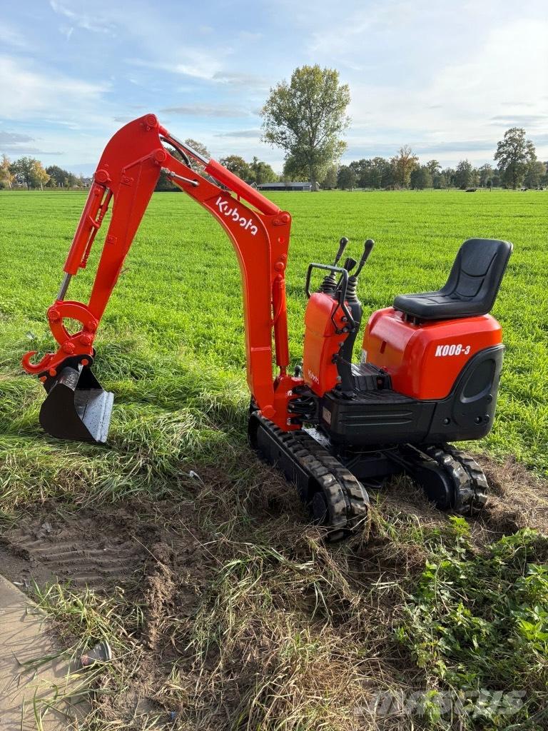 Kubota K 008-3 Minigravere <7t