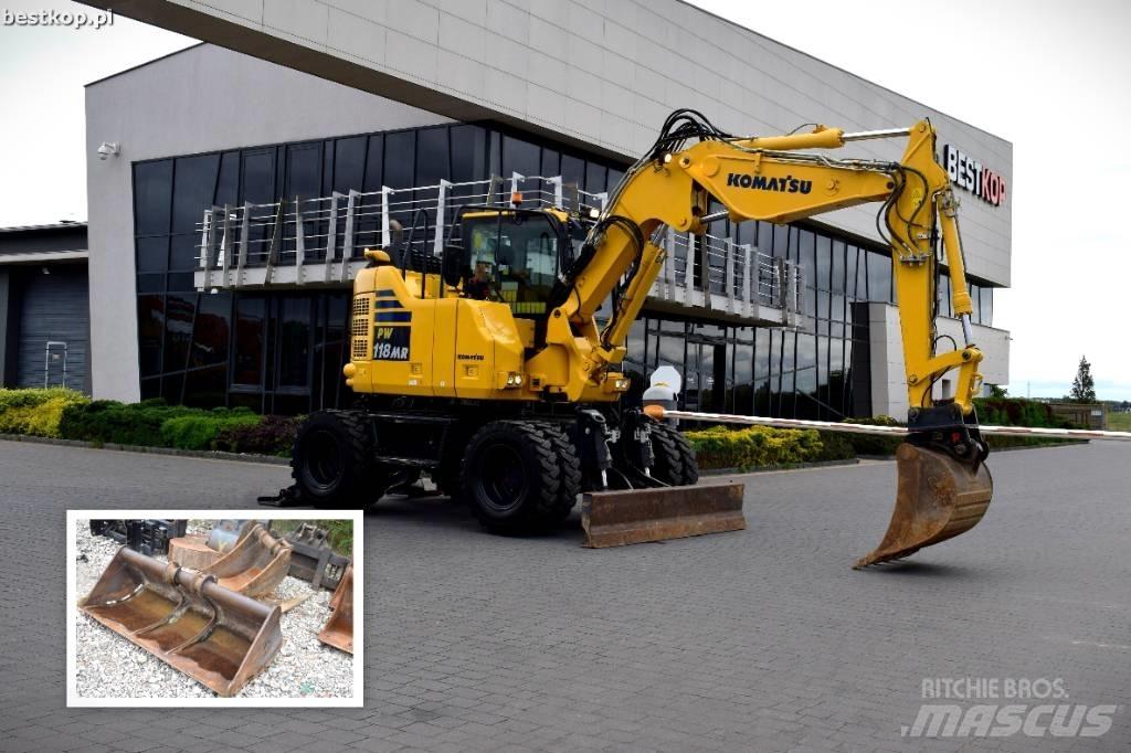 Komatsu PW118MR-11 Hjulgravere