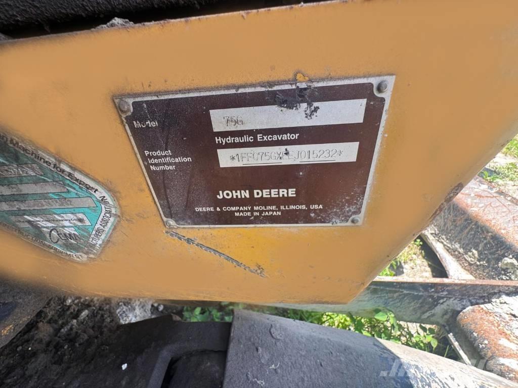 John Deere 75 G Minigravere <7t