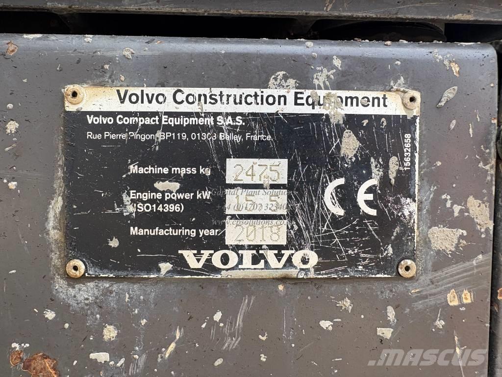 Volvo ECR 25 D Minigravere <7t