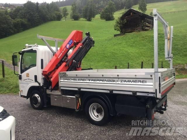 Isuzu N2 mit HMF 910 Kranbil