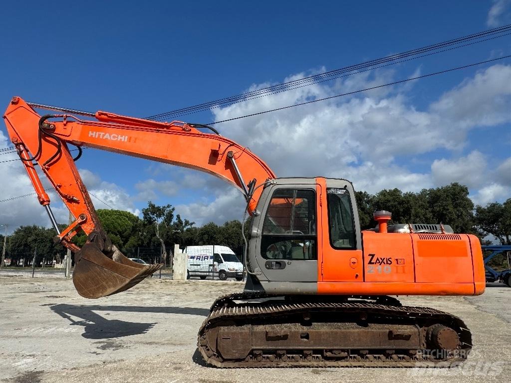 Hitachi ZX 210 Beltegraver