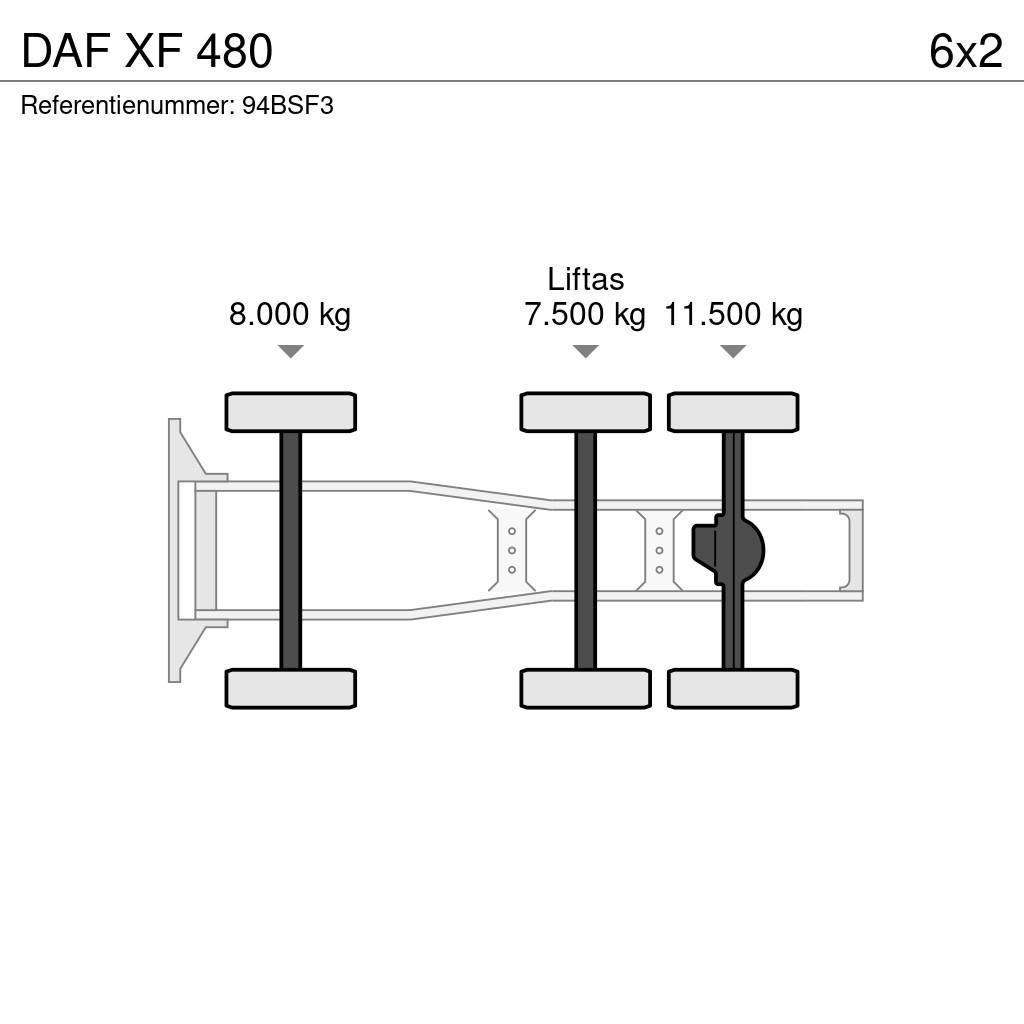 DAF XF 480 Trekkvogner