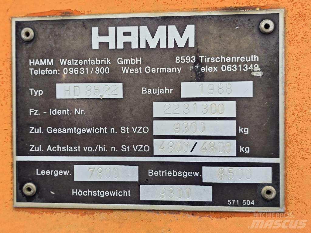 Hamm HD 8522 Tandem Valser