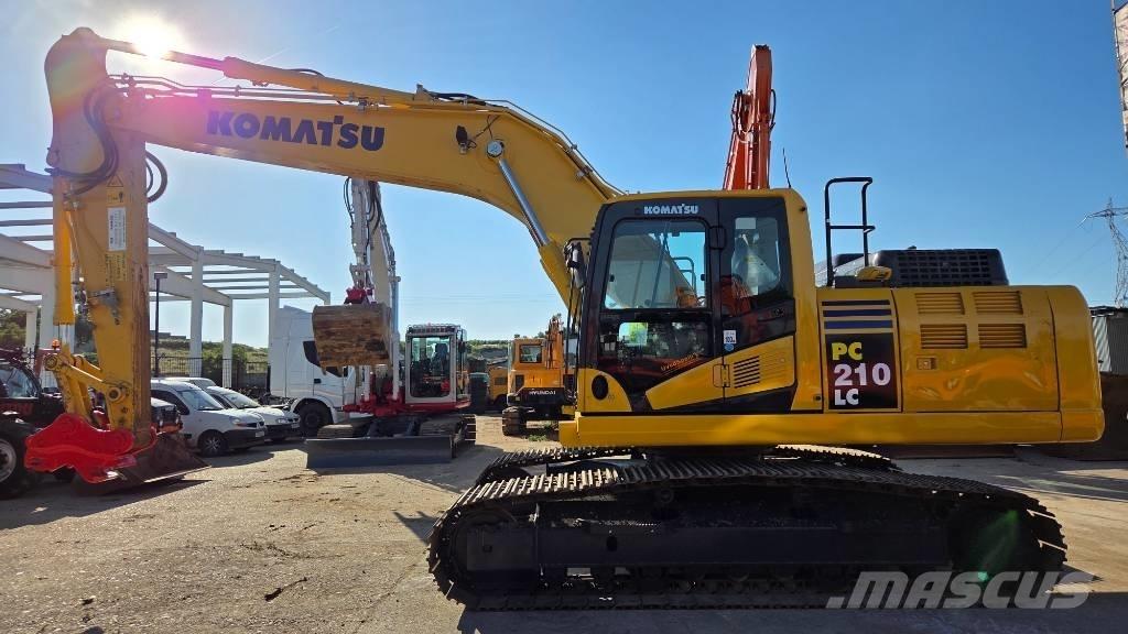 Komatsu PC 210 Beltegraver