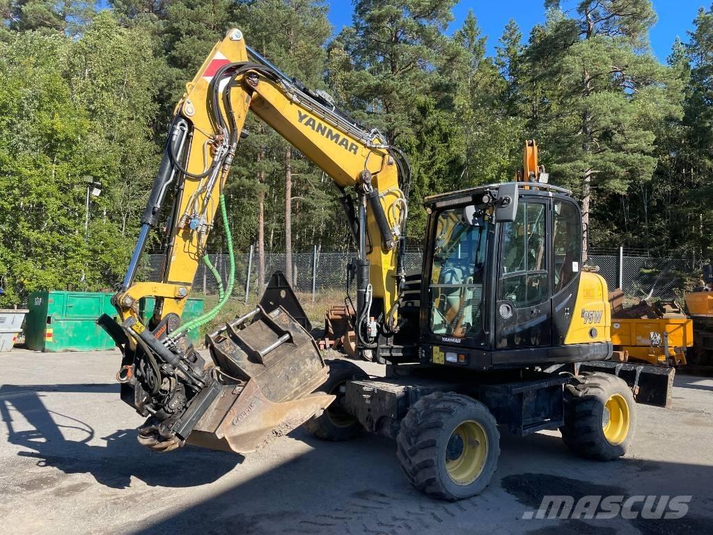 Yanmar B 95 W Hjulgravere