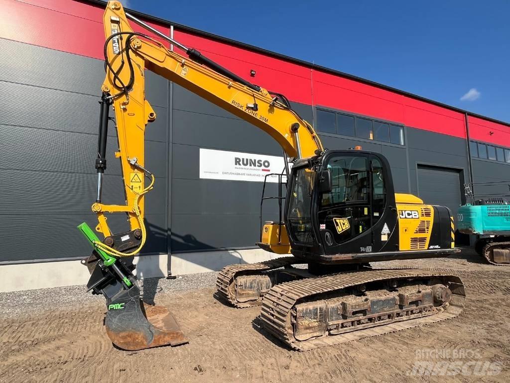 JCB JS145HD 4F Beltegraver
