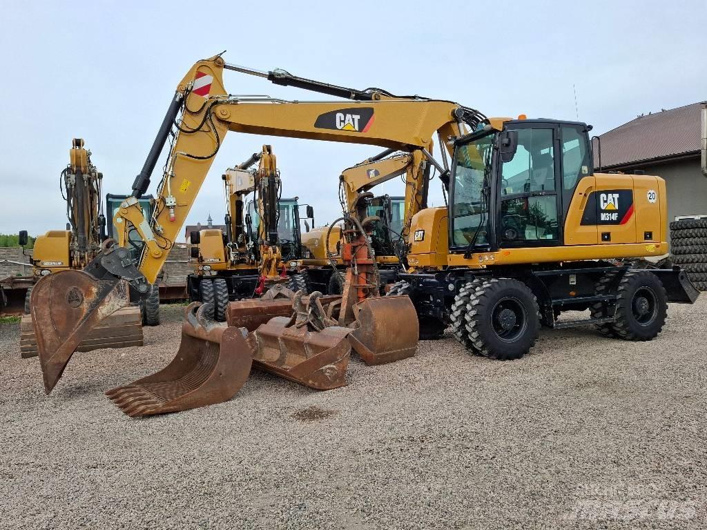 CAT 314 F Hjulgravere