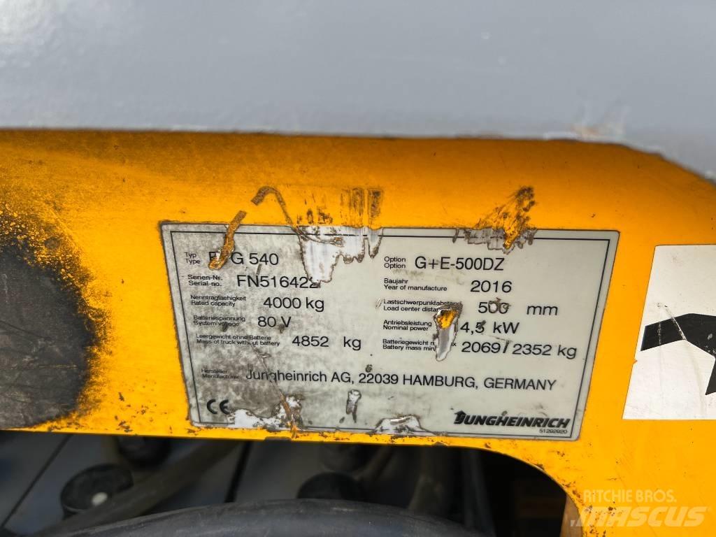 Jungheinrich EFG 540 Elektriske trucker