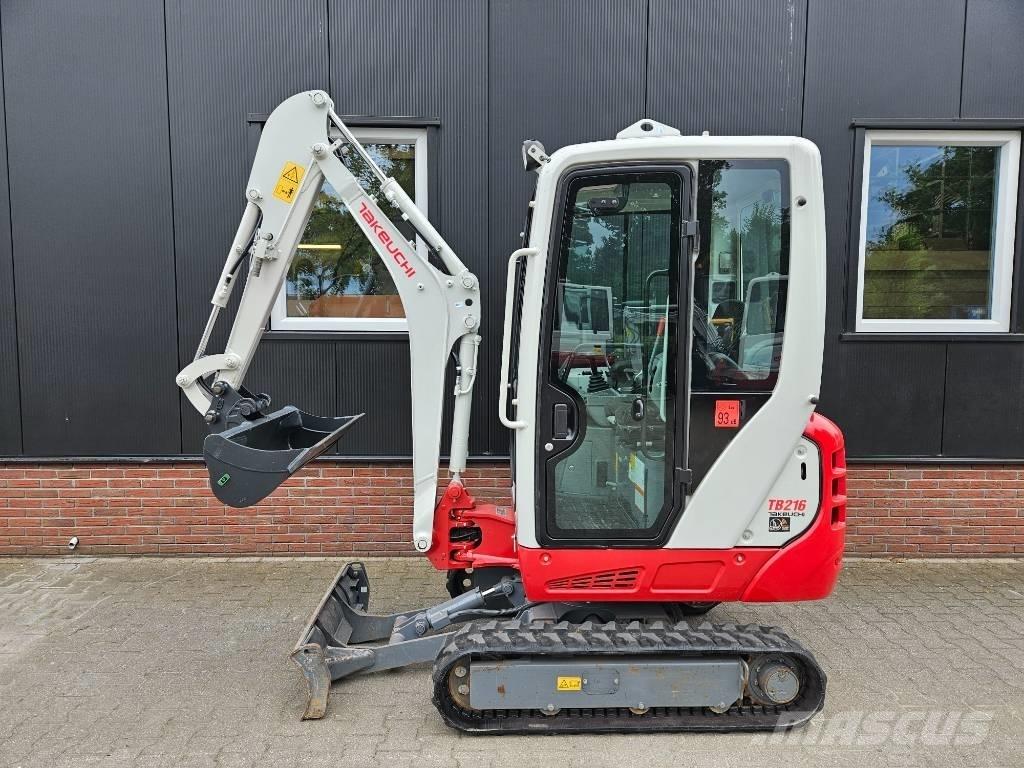 Takeuchi TB 216 Minigravere <7t