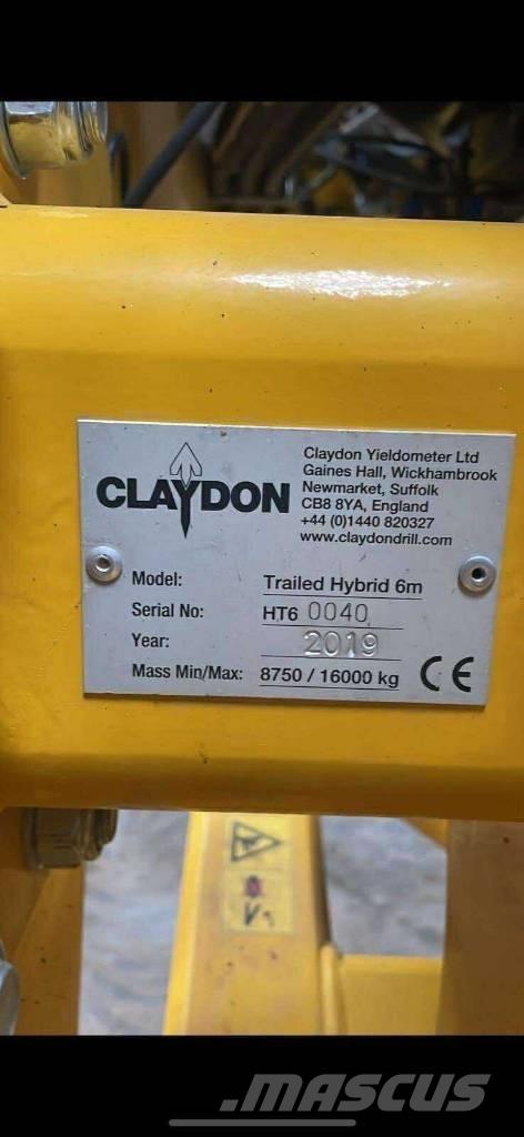 Claydon T6 Hybrid Såmaskiner