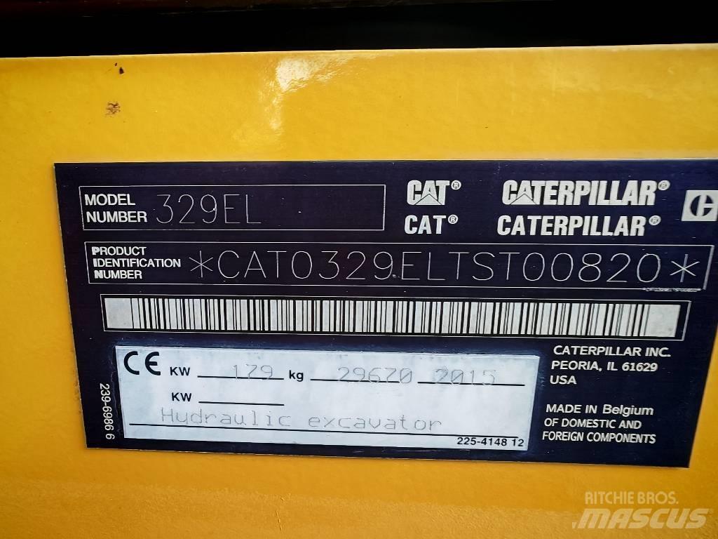 CAT 329 EL ( Leica 3D ) Beltegraver
