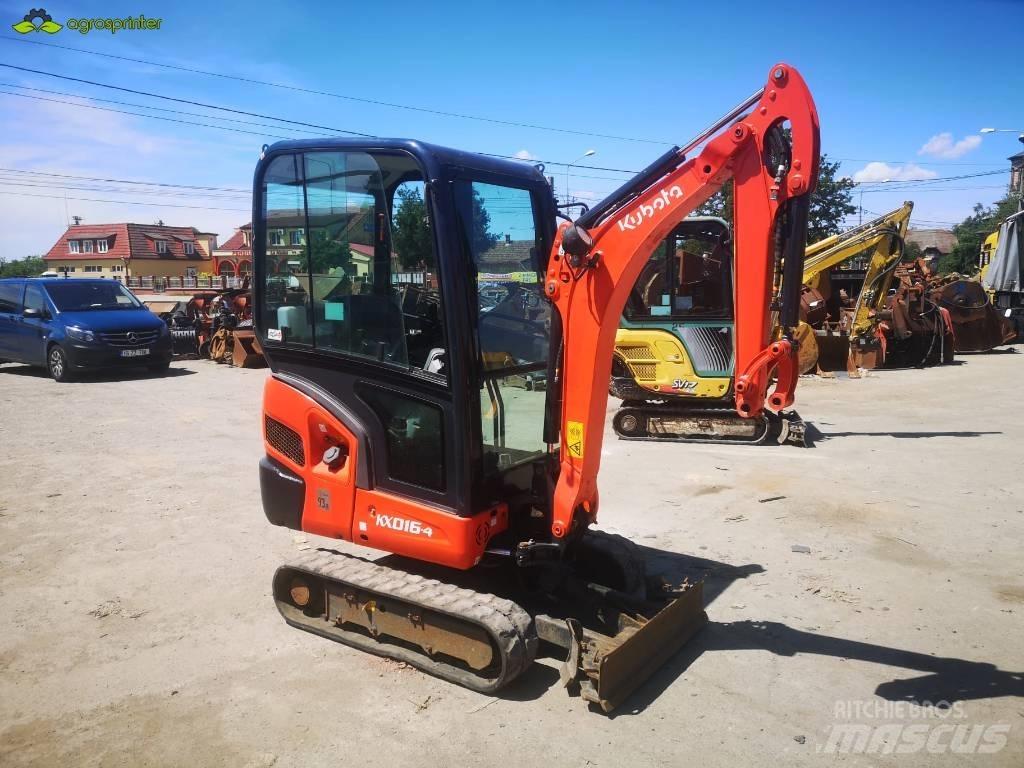 Kubota KX 016-4 Minigravere <7t